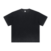 Vintage Washed Gradient Distressed Tee - COPPING THREADS - CT Basics